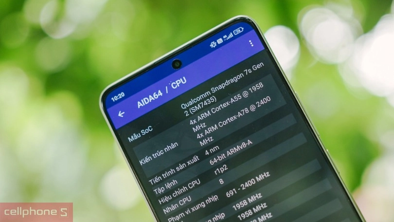 Khả năng xử lý dữ liệu của Redmi Note 13 Pro 5G Cấu hình Redmi Note 13 Pro 5G
