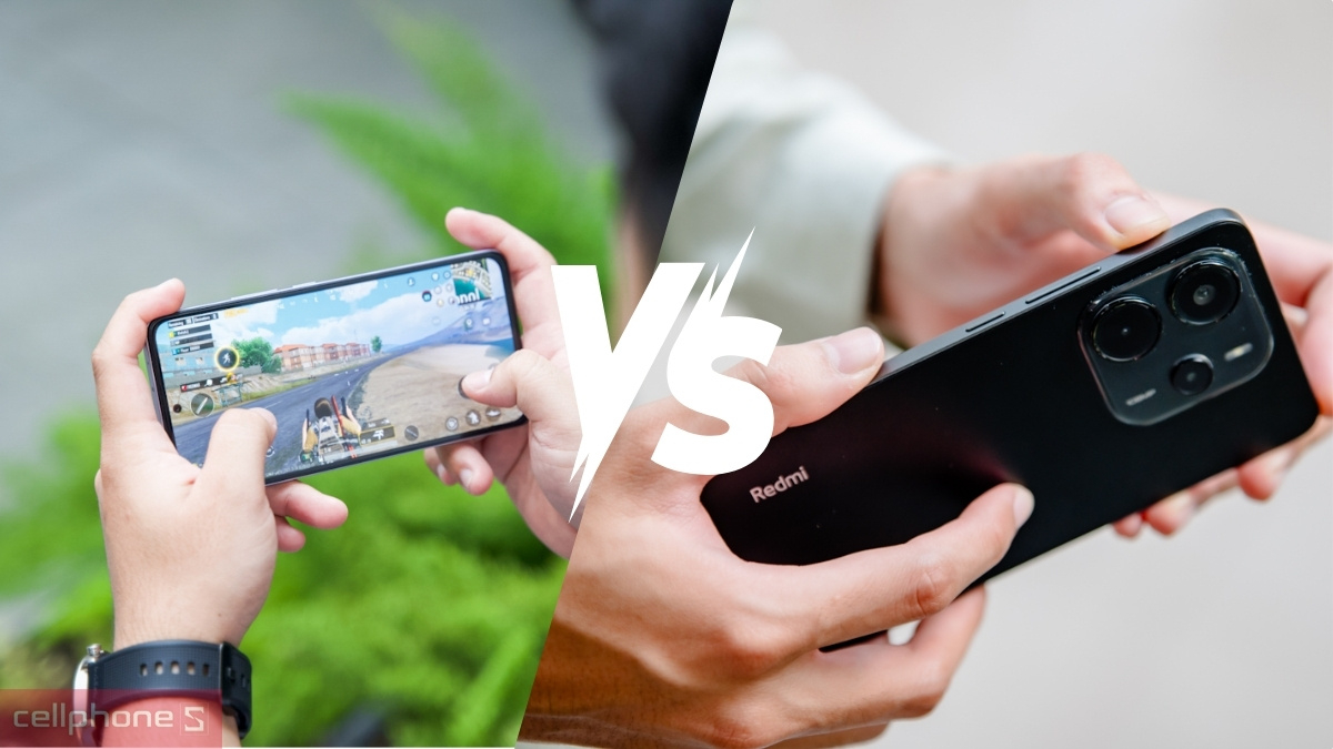 So sánh điện thoại Xiaomi Redmi Note 15 với Note 14