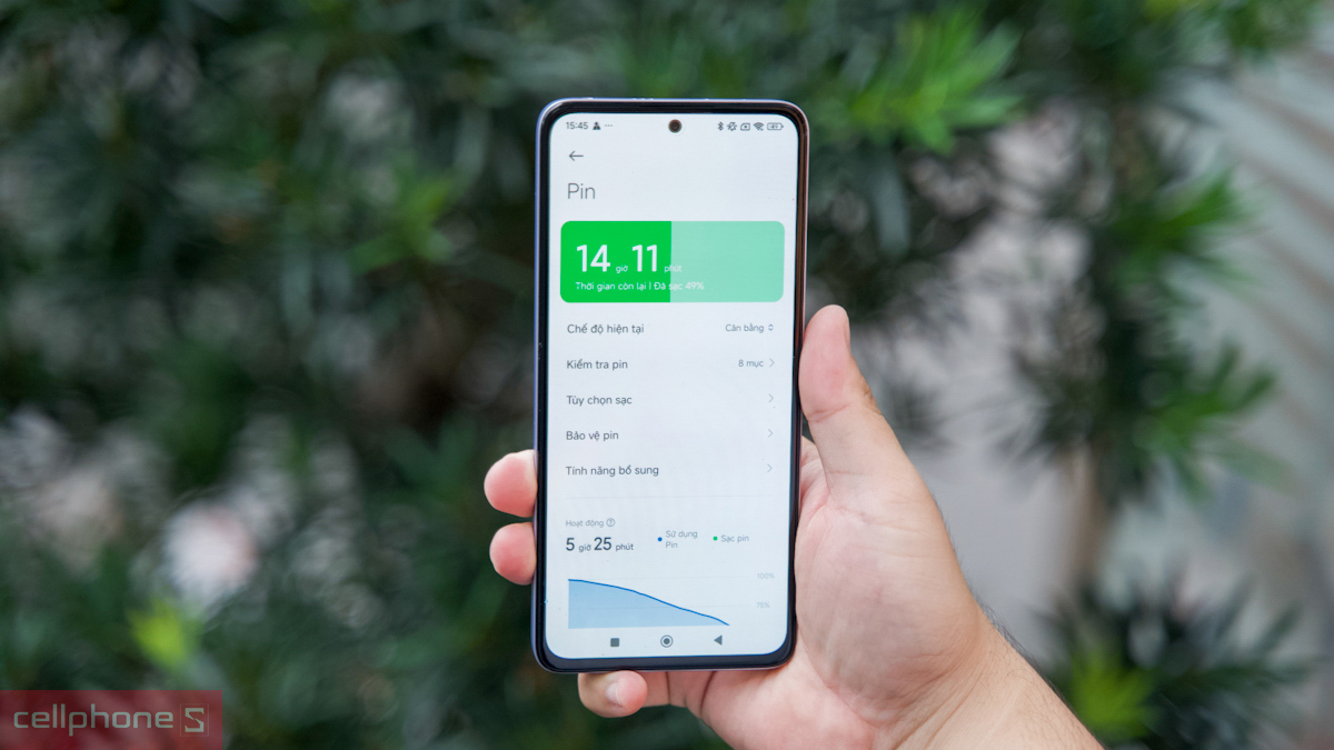 Redmi Note 15 được trang bị viên pin dung lượng 6.000mAh