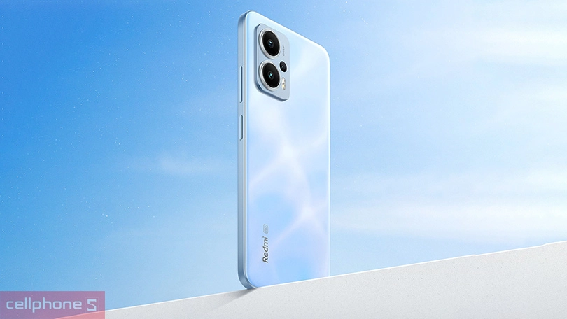 Thiết kế điện thoại Xiaomi Redmi Note 12T Pro