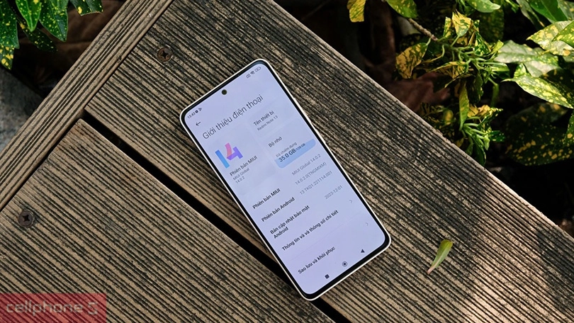 Cấu hình Redmi Note 13