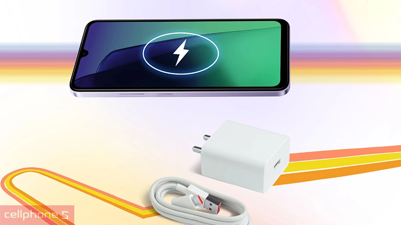 Pin bền bỉ, hỗ trợ sạc nhanh