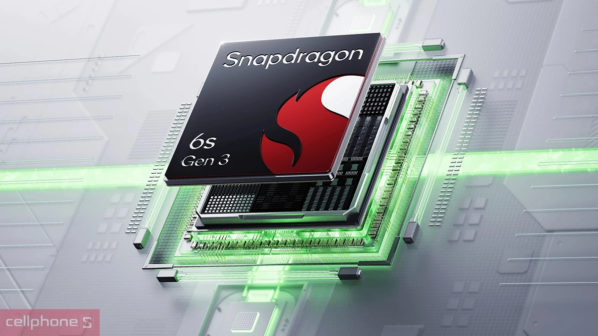 Redmi 15 phiên bản 5G sử dụng bộ xử lý Snapdragon 6s Gen 3