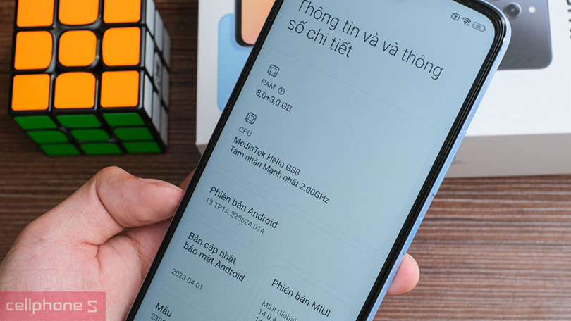 MediaTek Helio G88 chip Xiaomi Redmi 12 cực mạnh