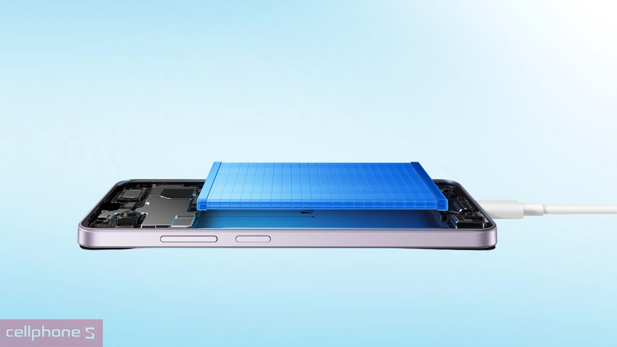 Xiaomi Redmi A7 có viên pin lớn dung lượng 5200mAh