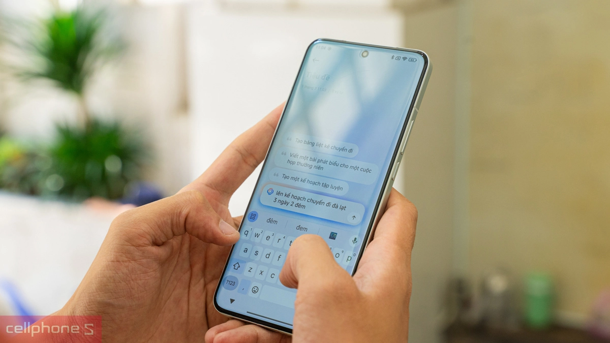 Nhận dạng giọng nói trên Mi 15 Ultra