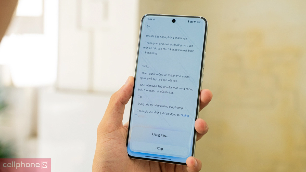 Tính năng phiên dịch trên Xiaomi 15 Ultra