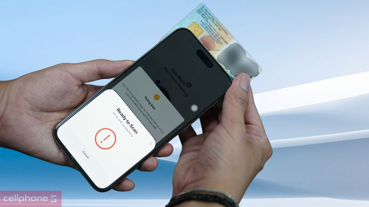 Điện thoại NFC dễ xác thực thông tin cá nhân