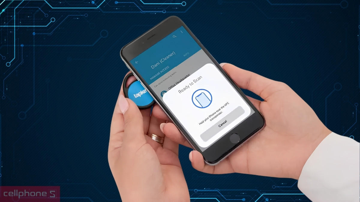 Điện thoại NFC kết nối nhanh các thiết bị