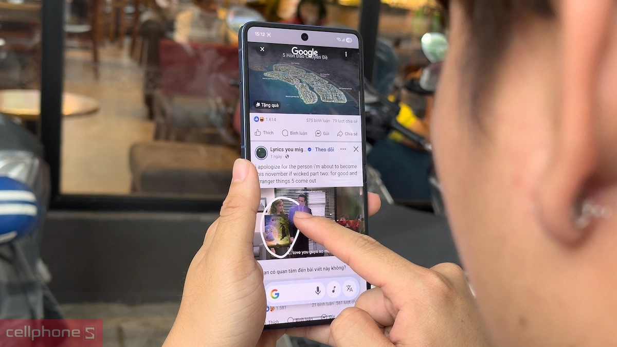 Galaxy AI hỗ trợ chỉnh sửa ảnh trên điện thoại Samsung Galaxy gập mới