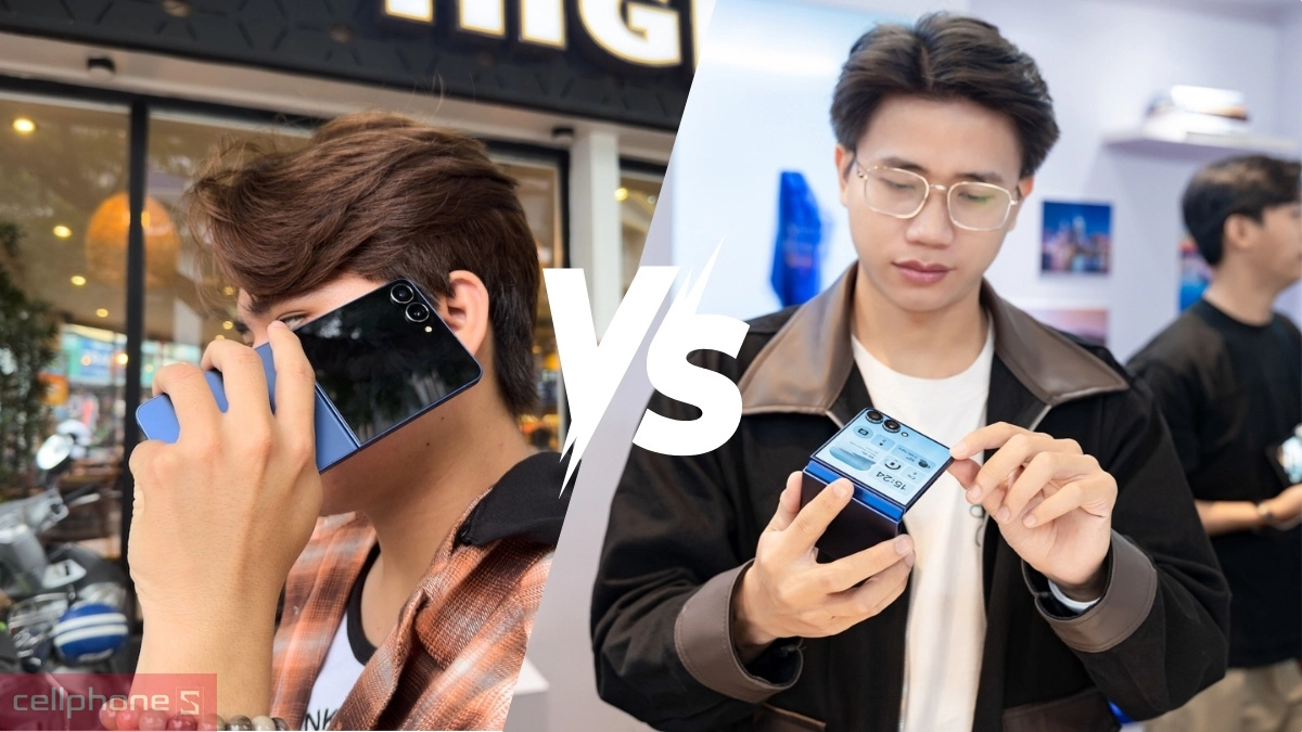 So sánh điện thoại Samsung Galaxy gập mới với thế hệ Galaxy Z7 tiền nhiệm