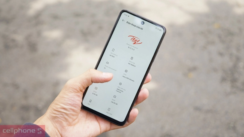Cấu hình điện thoại Itel RS4