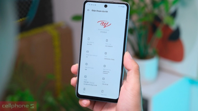 Cấu hình điện thoại Itel P55