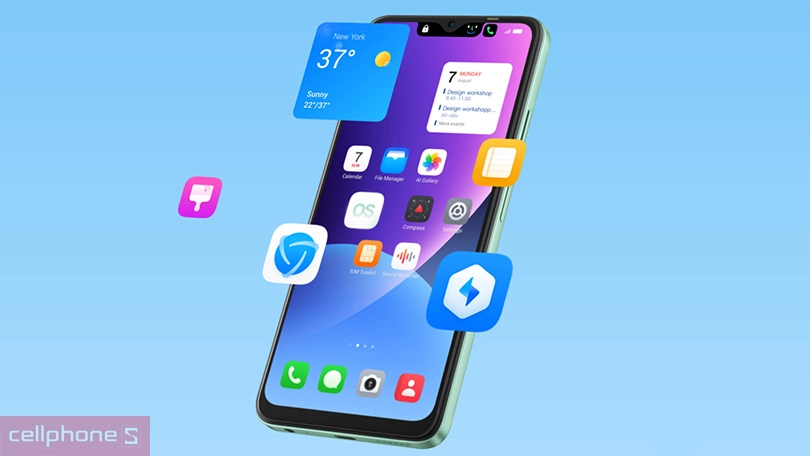 Hiệu năng Itel A70