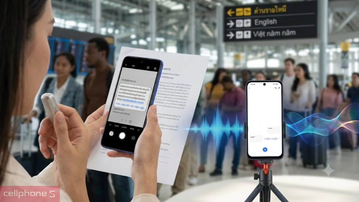 TECNO Spark 50 tích hợp Hi Translate hỗ trợ dịch văn bản, giọng nói