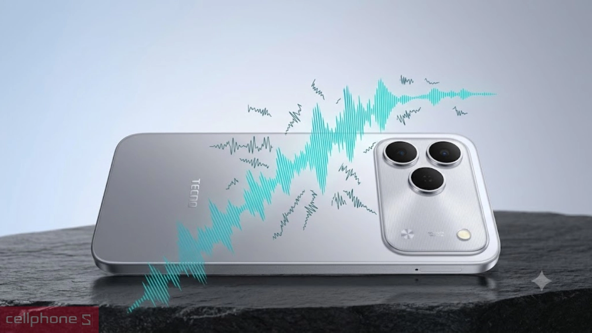 TECNO Spark 50 dùng AI lọc tạp âm cải thiện chất lượng cuộc gọi