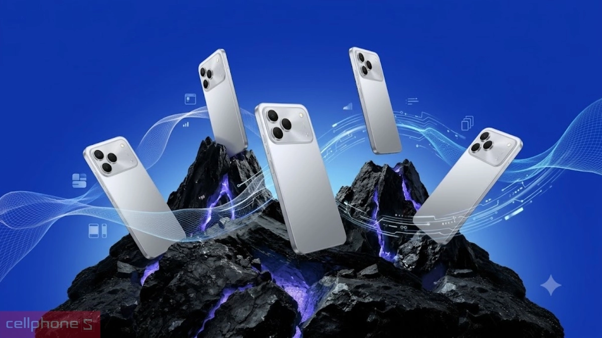 TECNO Spark 50 hỗ trợ mở rộng RAM 4GB cho khả năng đa nhiệm
