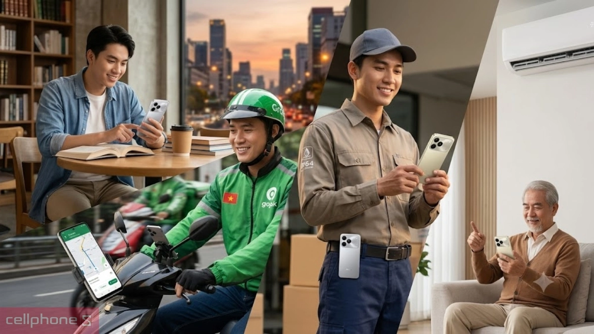 TECNO Spark 50 phù hợp với nhiều nhóm người dùng nhờ pin bền bỉ