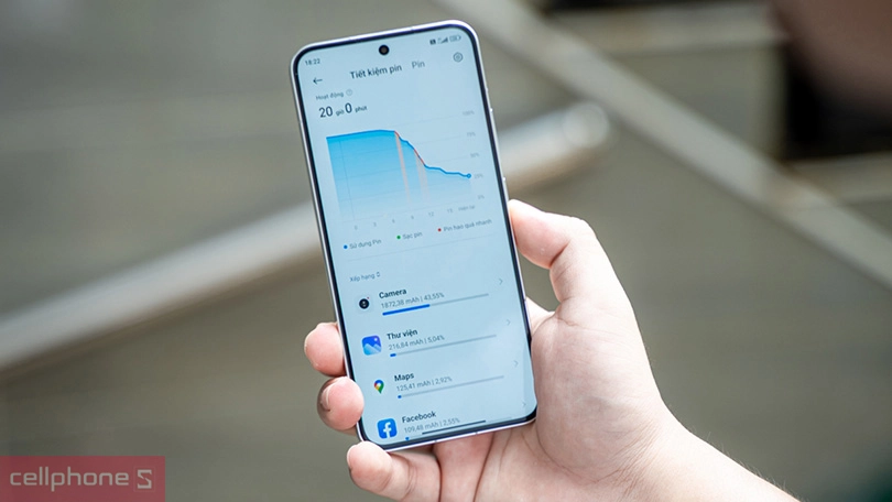 Đánh giá pin Xiaomi 13