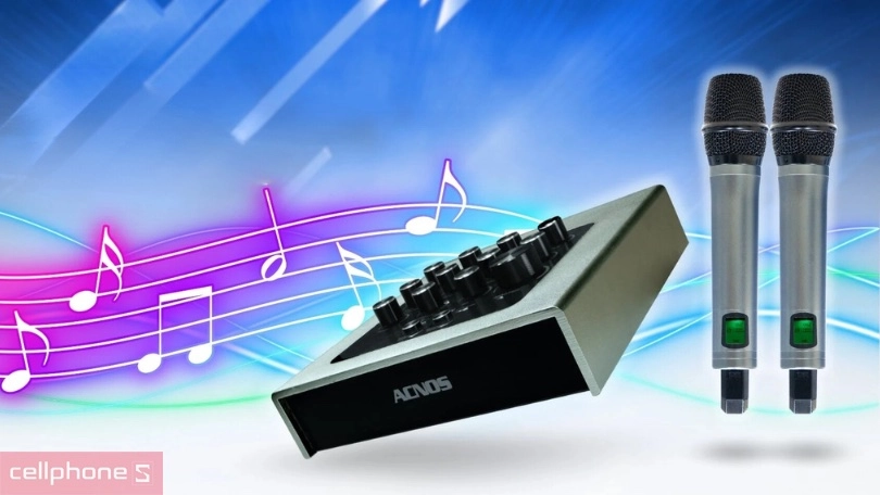 Micro không dây Acnos MI30U Pro - Sử dụng tiện lợi cho nhiều nhu cầu