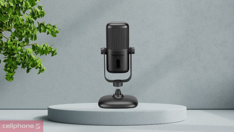 Microphone thu âm Saramonic có dây SR-MV2000W - Thu âm tiện lợi, điều chỉnh dễ dàng 