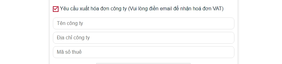 Xuất hoá đơn VAT