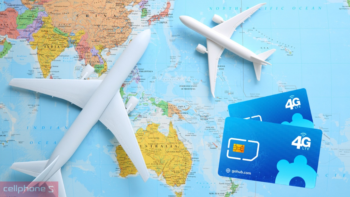 Gói cước eSIM du lịch không giới hạn