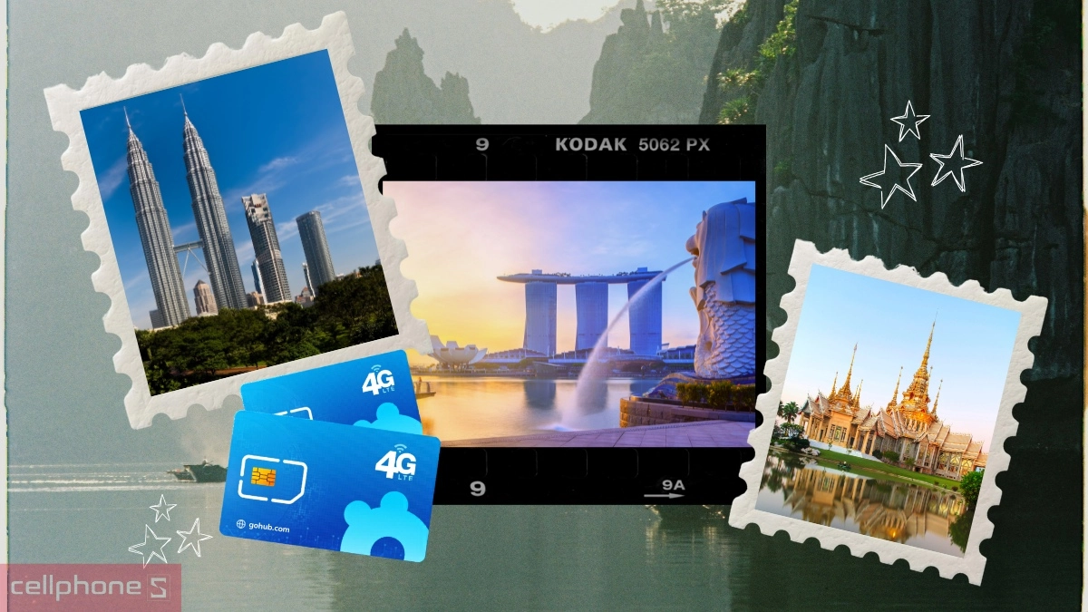 eSIM du lịch Đông Nam Á