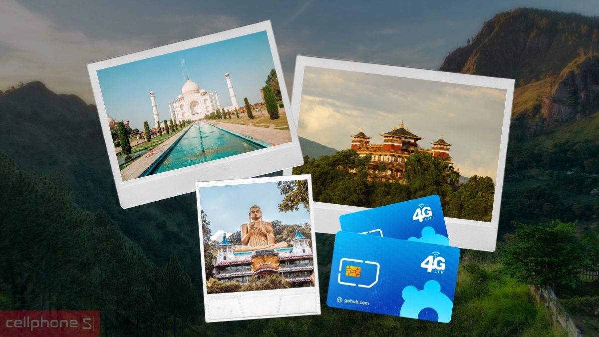 eSIM du lịch Nam Á