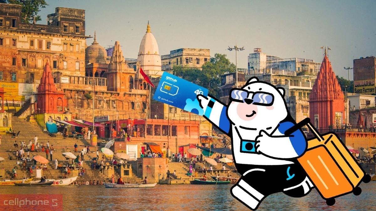 Không cần xác thực danh tính KYC với eSIM du lịch Gohub Ấn Độ 2GB - 5 ngày