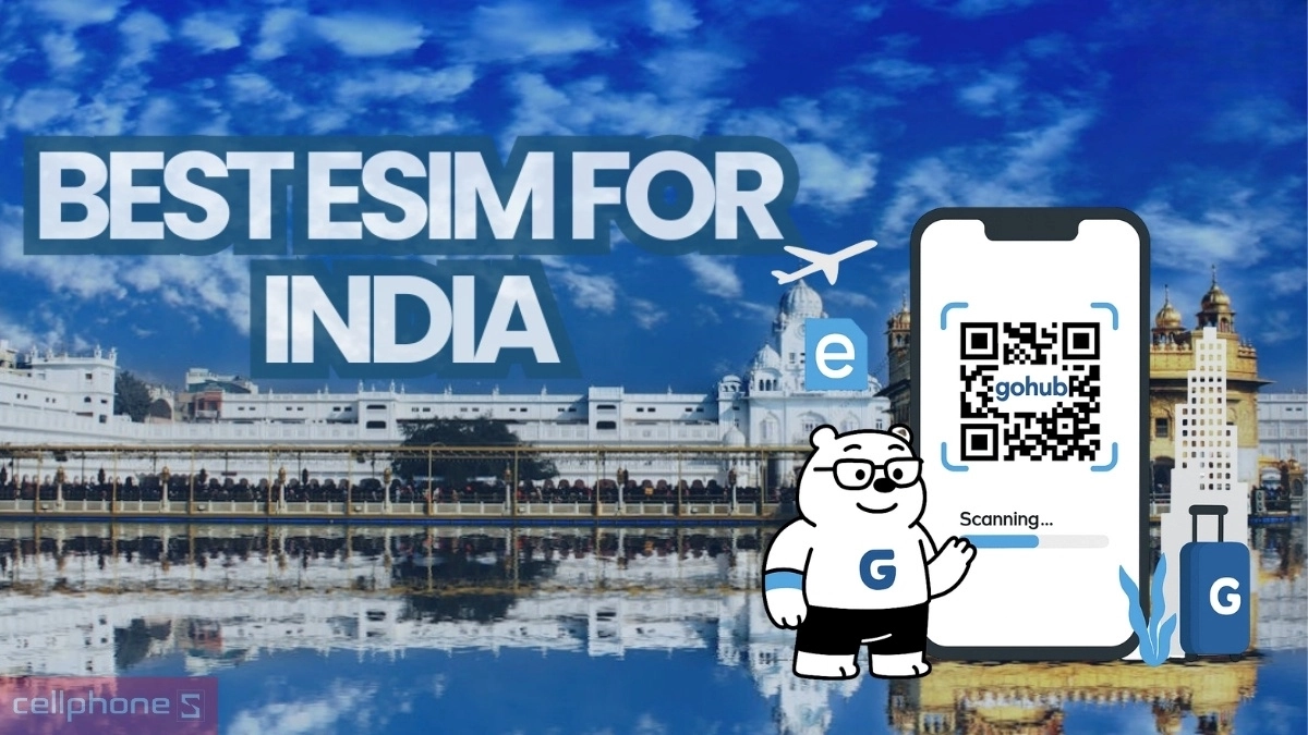 Thời hạn eSIM du lịch Gohub Ấn Độ 2GB - 5 ngày