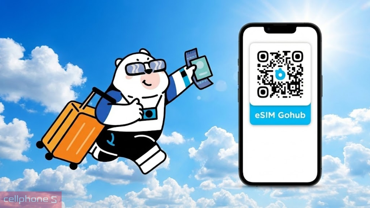 Kích hoạt qua mã QR  du lịch Gohub Ấn Độ 2GB 7 ngày vận hành thông qua dịch vụ chuyển vùng quốc tế của Bharti Airtel