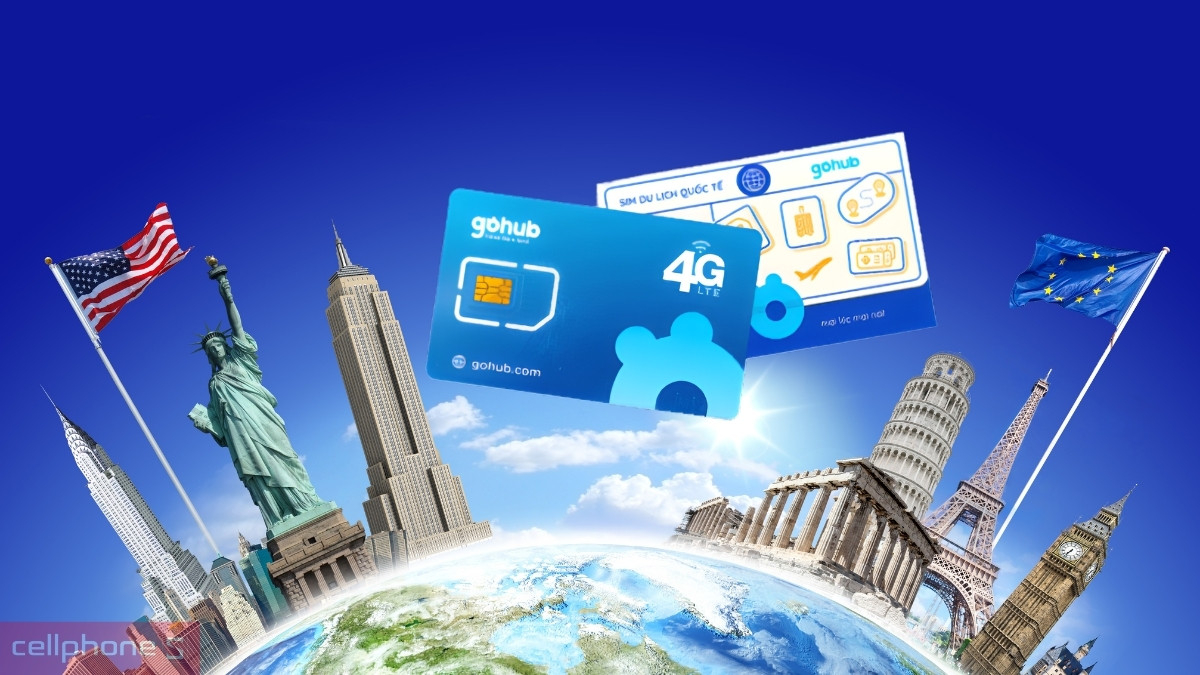 Tốc độ eSIM du lịch Gohub Châu Âu 33 quốc gia 2GB 15 ngày