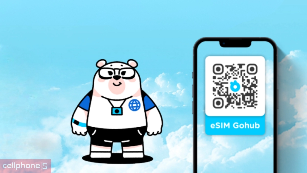 Kích hoạt eSIM du lịch Gohub Hàn Quốc 2GB 5 ngày