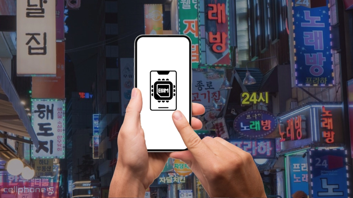 Mạng 5G eSIM du lịch Gohub Hàn Quốc 2GB 7 ngày