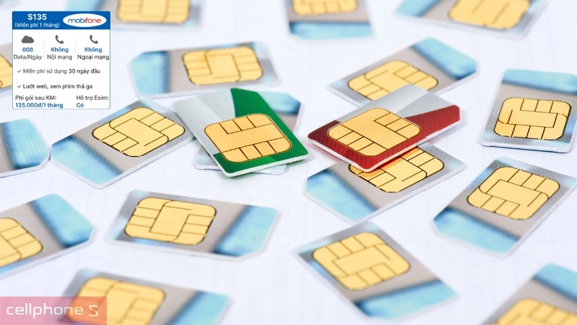 Dung lượng Sim 4G Mobifone S135
