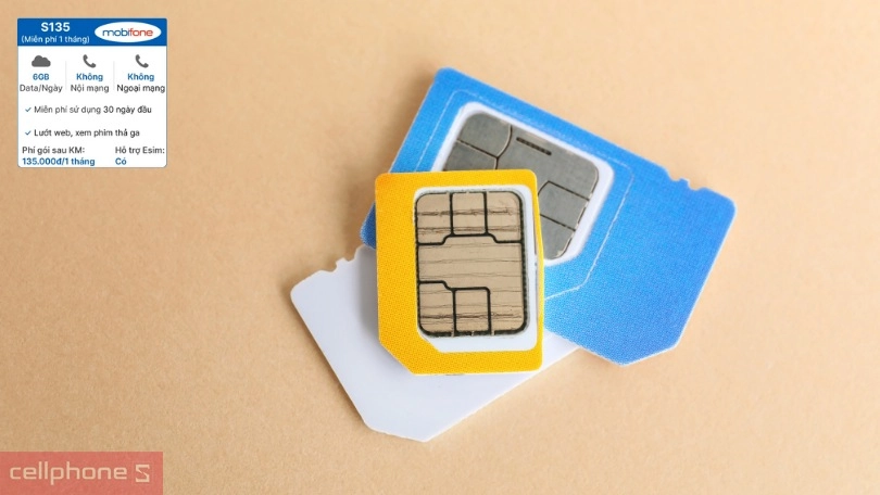 Thời gian Sim 4G Mobifone S135