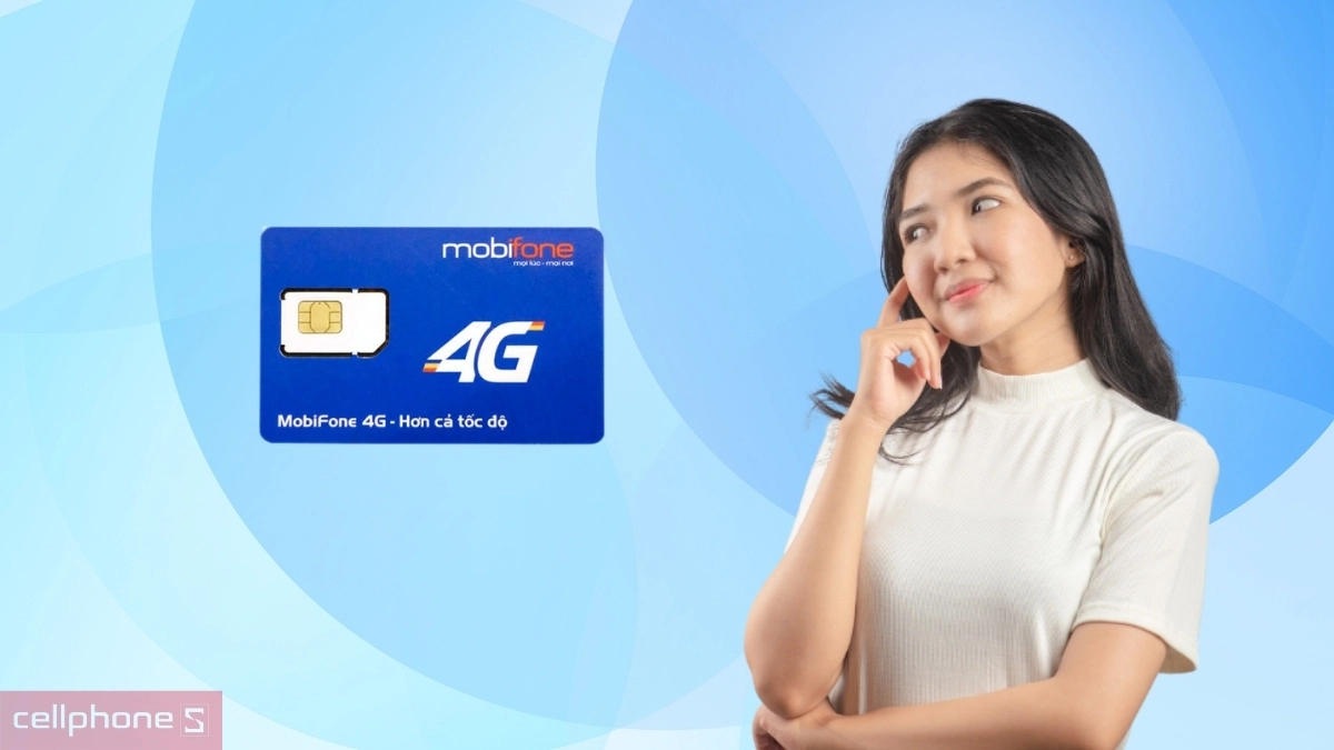 Sim mạng MobiFone độ trễ thấp