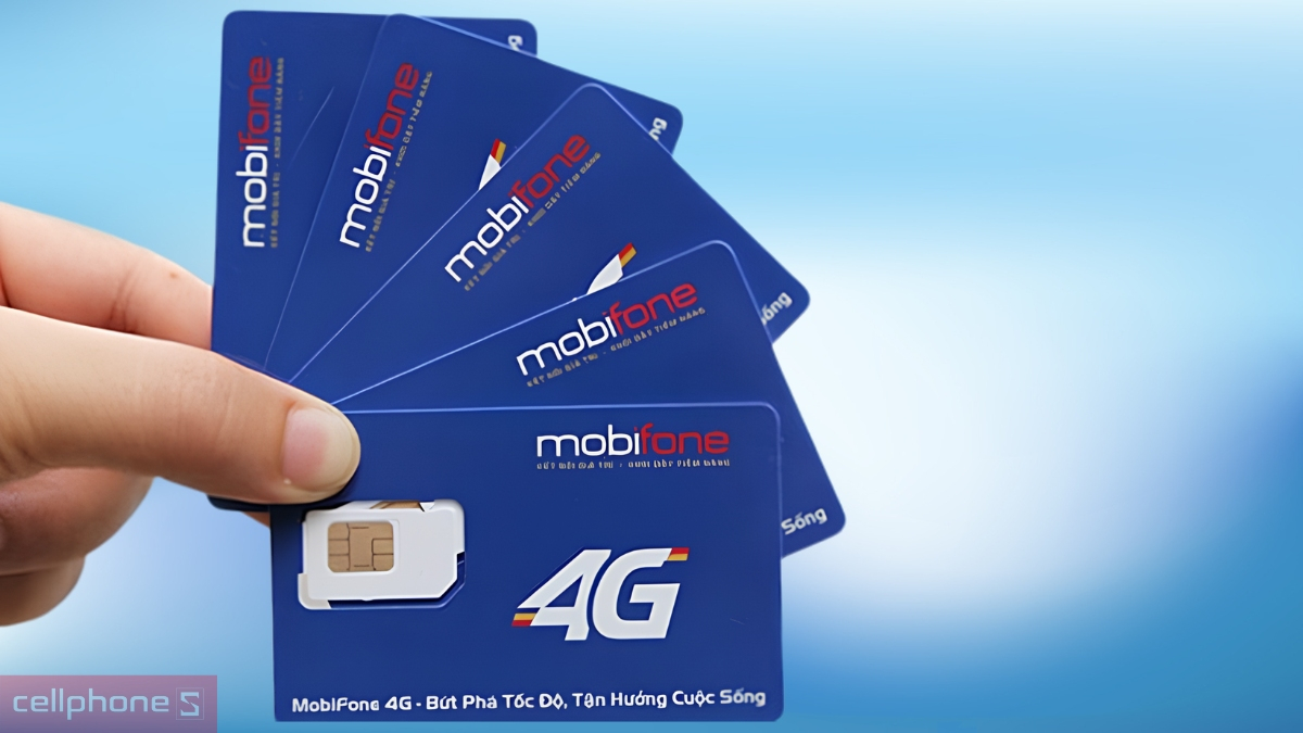 Mua SIM MobiFone 4G chính hãng cùng nhiều ưu đãi tại CellphoneS 