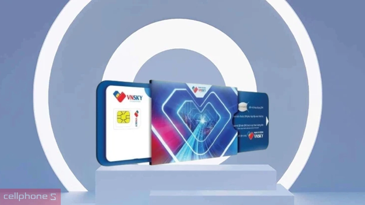 Dung lượng Sim 4G Vnsky 6T5G119 9GB/ngày