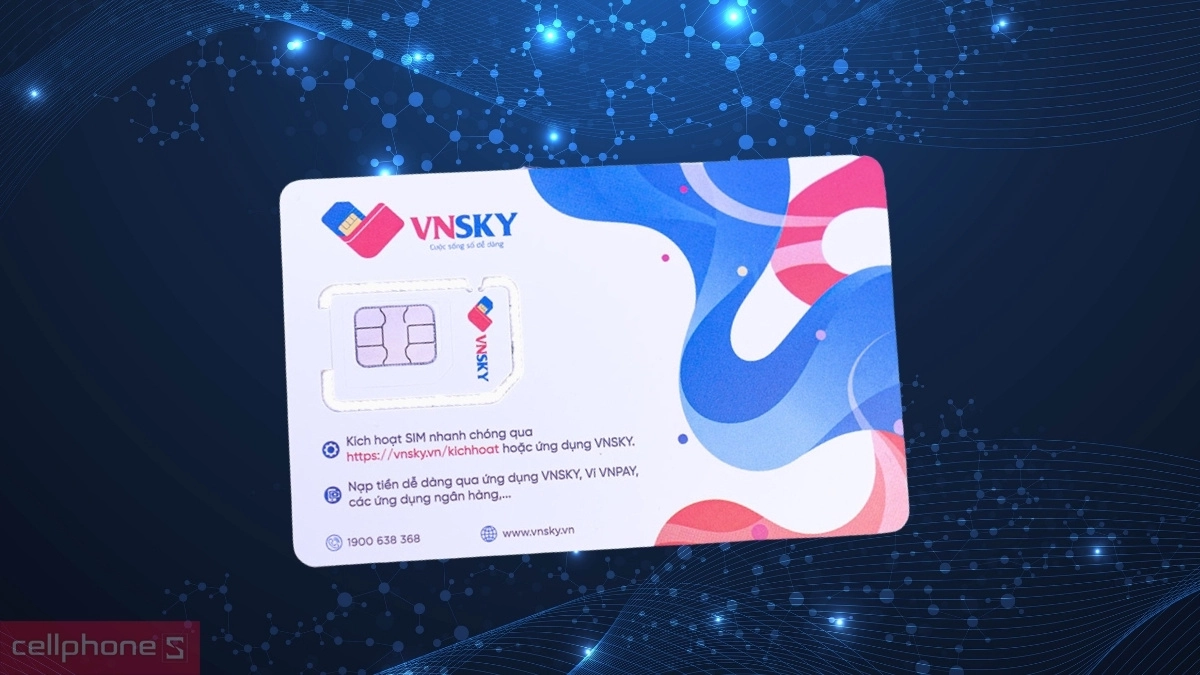 Khả năng hỗ trợ eSIM tiện lợi cho người dùng