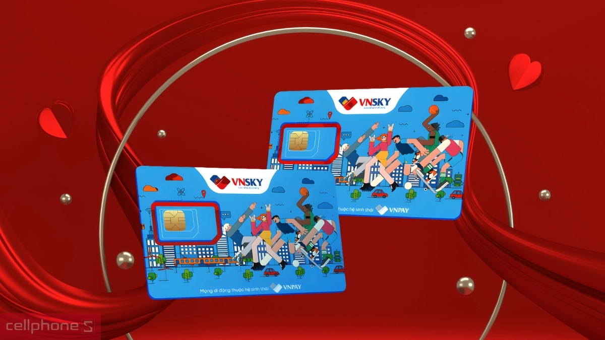 Khuyến mãi data Sim 5G VNSKY 5G89C 3GB ngày Free 1 tháng