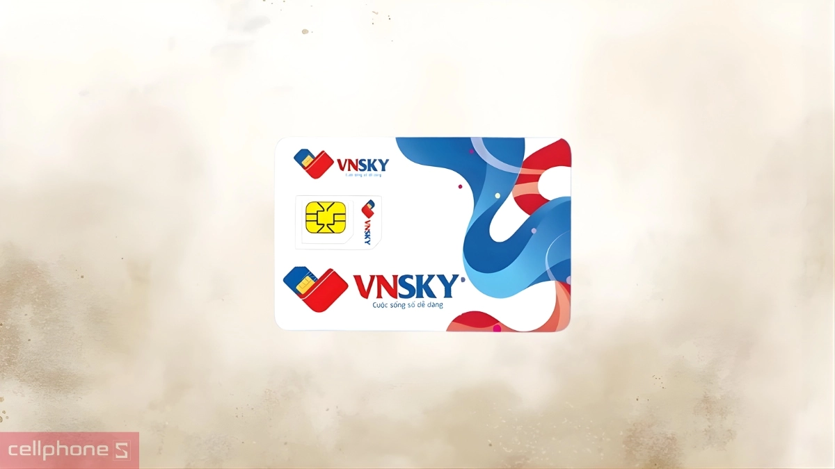 Miễn phí trải nghiệm dịch vụ trong tháng đầu Sim 5G VNSKY 5G99 4GB/Ngày Free 1 tháng