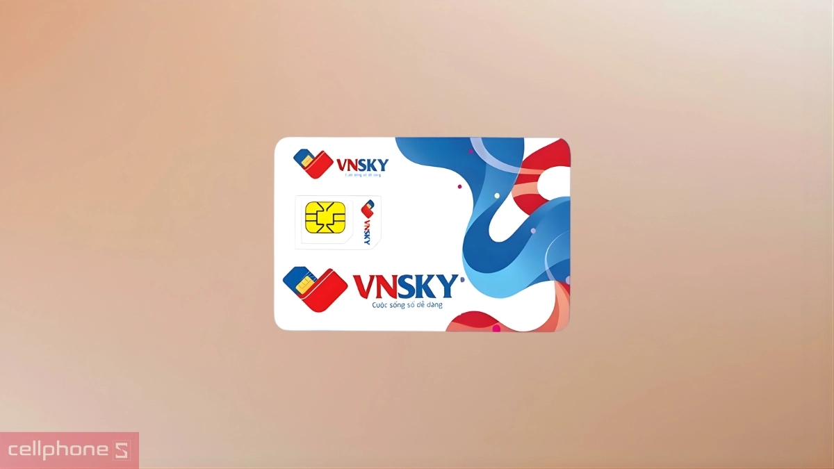 Đăng ký chính chủ Sim 5G VNSKY 5G99 4GB/Ngày Free 1 tháng