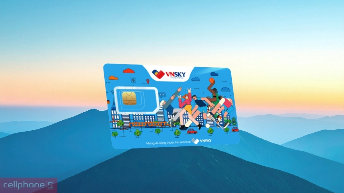 Thời gian SIM 5G VNSKY 6T5G99C 4GB/ngày Free 6 tháng