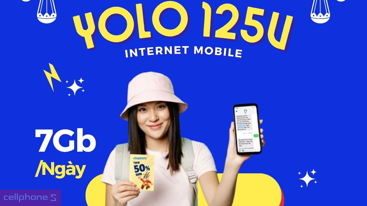 Các gói Sim Vinaphone 7GB mỗi ngày với chu kỳ sử dụng 1 tháng, 3 tháng và 6 tháng