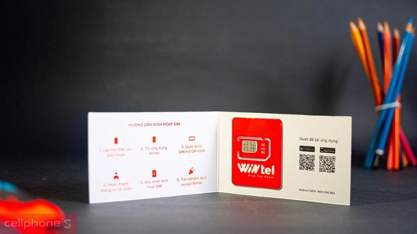 Sim 4G Wintel WIN89P 5GB/ngày - Tốc độ cao, giá rẻ