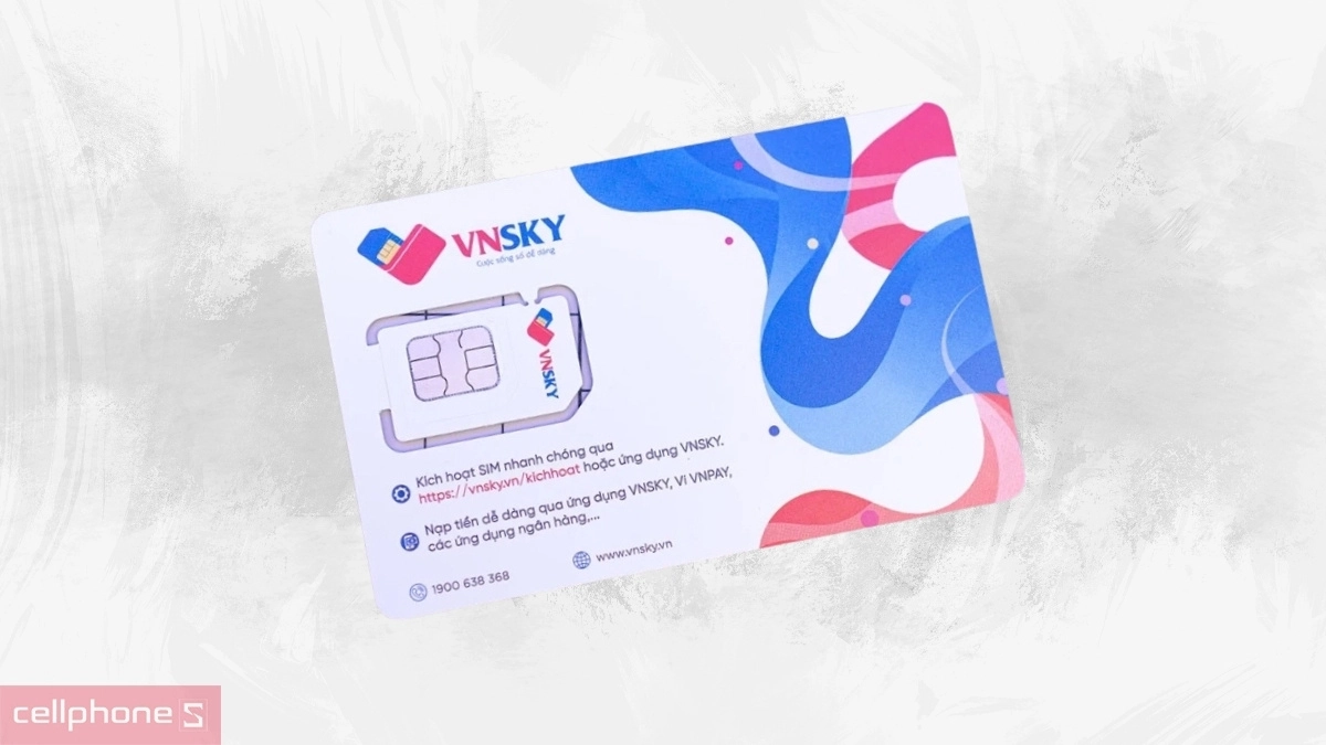 Thời gian miễn phí sử dụng của SIM 5G VNSKY 5G89 5GB/Ngày