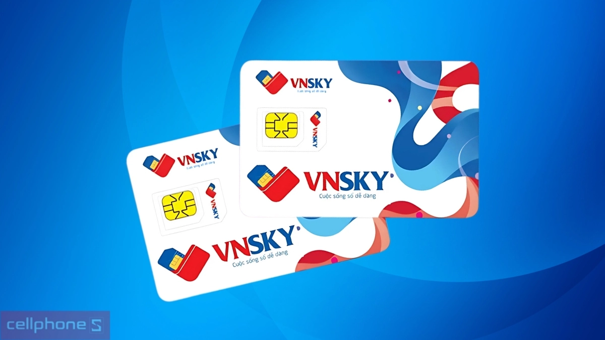 Khả năng kết nối 5G và quyền lợi đăng ký chính chủ của Sim 5G VNSKY 5G99 6GB/ngày
