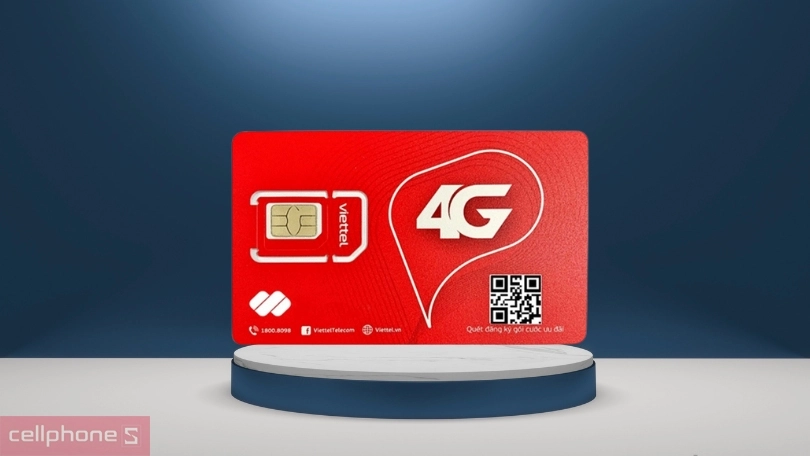 SIM 4G Viettel 6V90B 1GB/ngày - Hòa mạng tốc độ cao, tiết kiệm